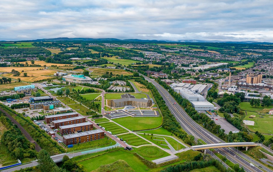 Campus Aerial From North Aug 23